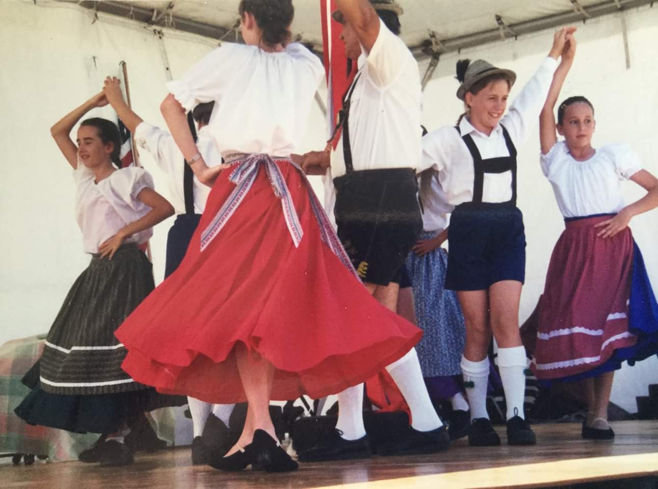 Traditional dancing at the German Club Cairns